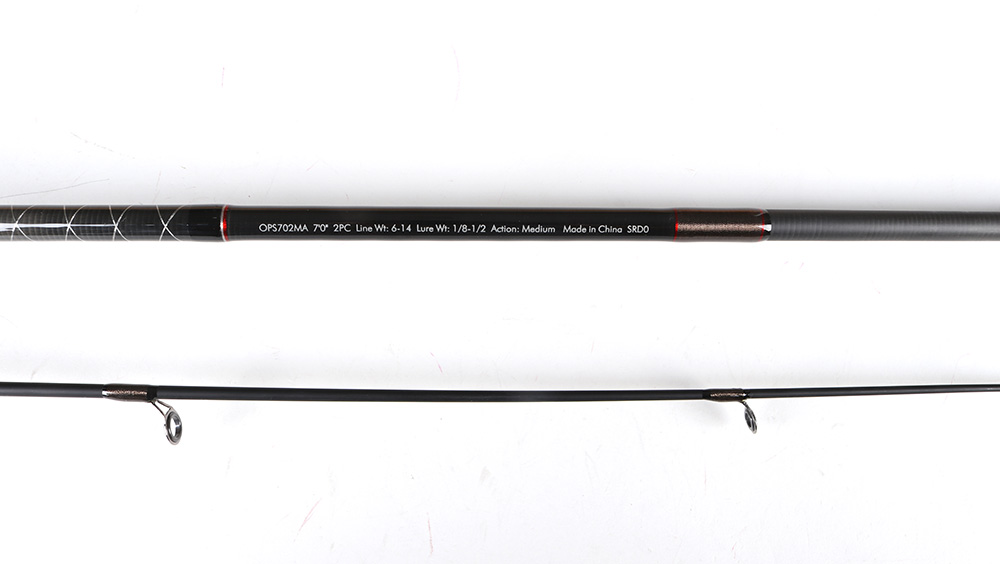 Quantum Optix Spinning Rod & Reel Combo 7 ft 2piece Rod Optix 40 Reel